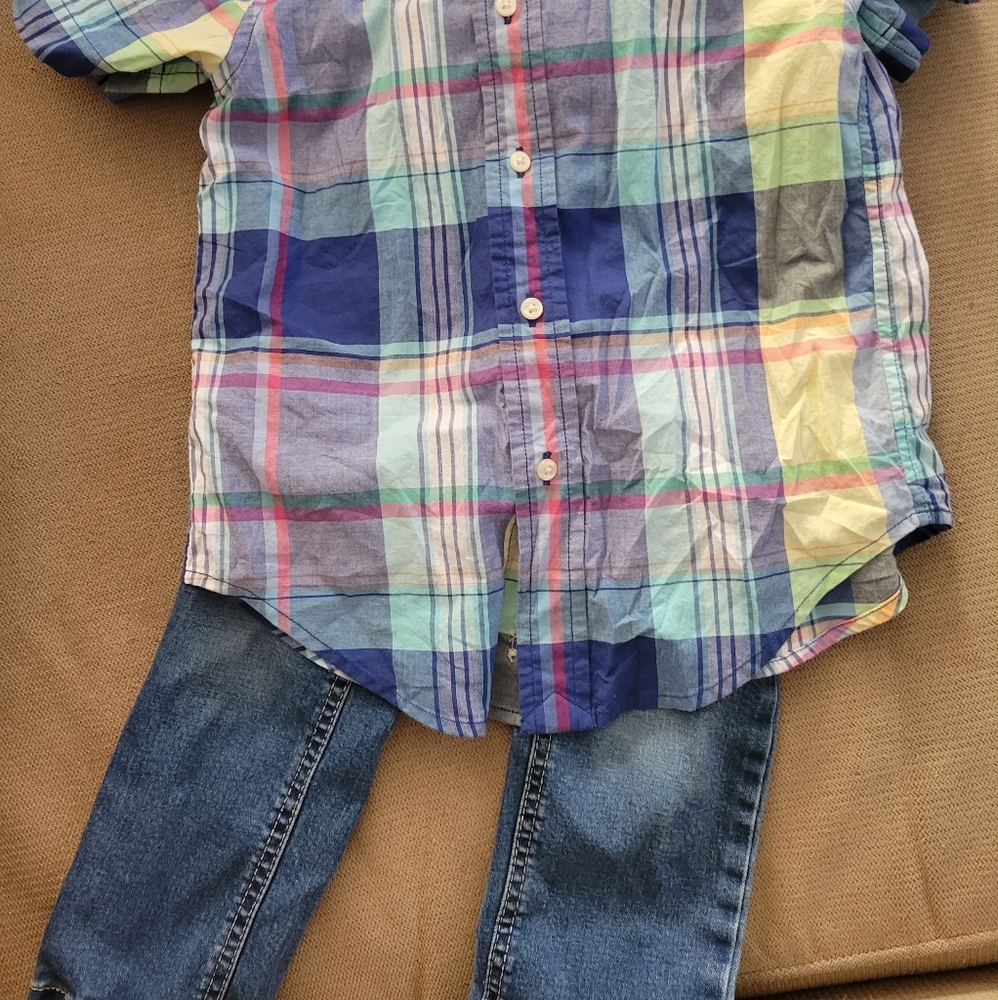 Toddler Boy Blue Jeans